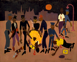 Moon Over Harlem, William Henry Johnson (1901-1970)