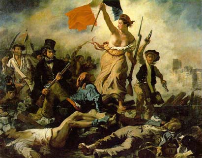 'Liberty Leading the People' (1830) 260 x 325 cm