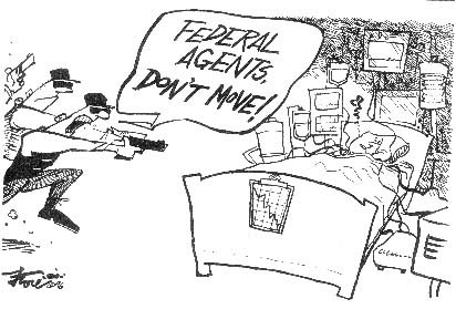 Federal agents, don't move!