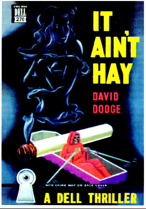 Book cover, 'It Ain't Hay' (1949) cover artist Gerald Gregg