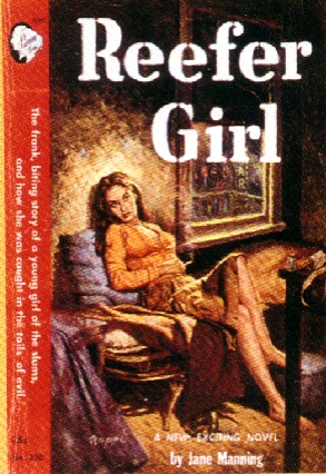 Book cover, 'Reefer Girl'