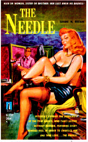 Book cover, 'The Needle' (1959) cover artist unknown